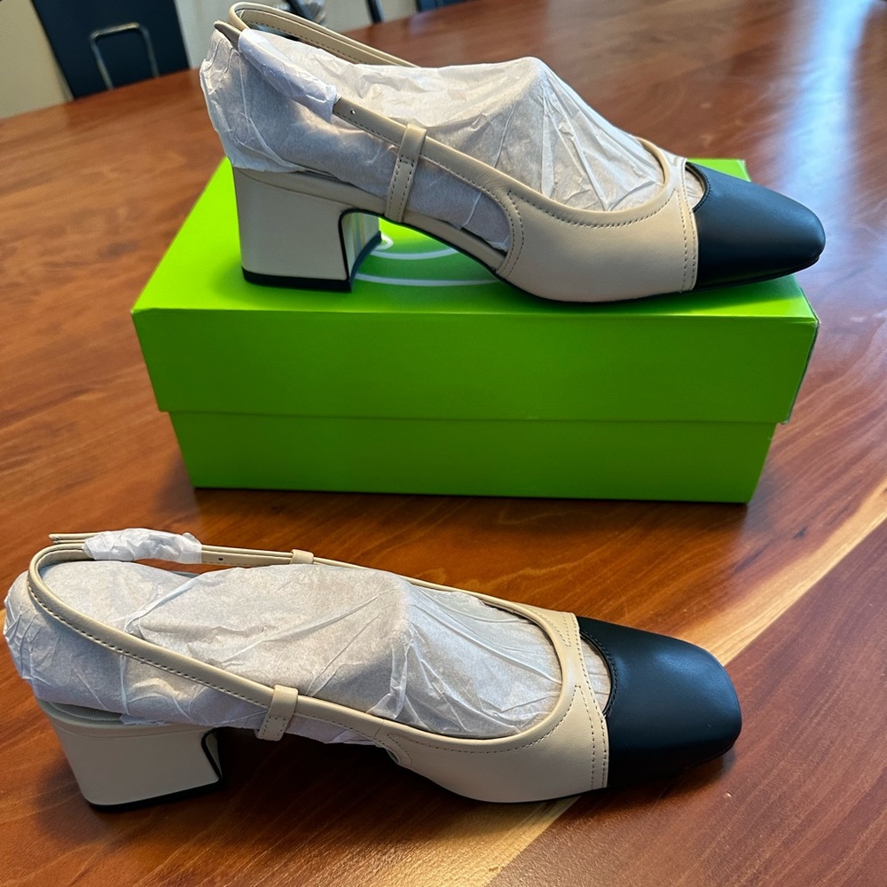 New In Box! Sam Edelman Tarra sling back heel in multiple sizes!